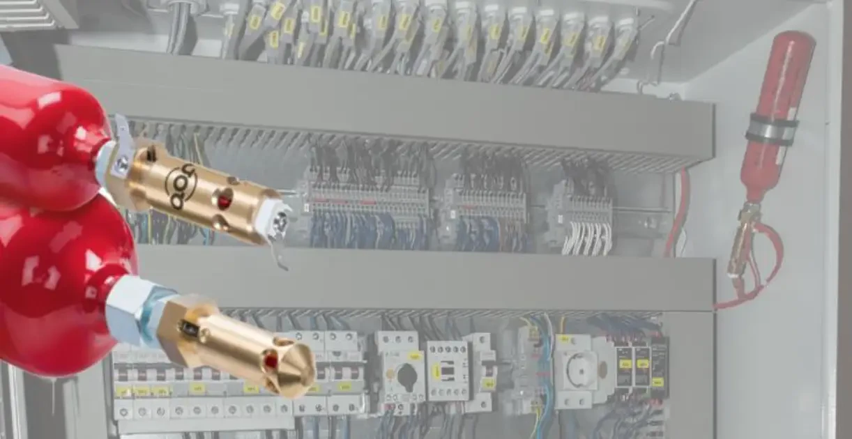 Feuerlöschsystem für Schaltschränke
