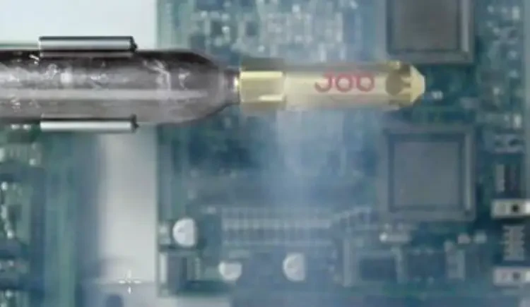 Löschsystem bei Auslösung