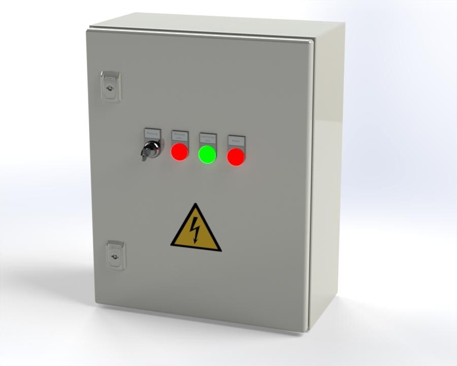 GAT FPS-m „manuelle“ Steuerung mittels Drucktastern und Leuchtmeldern